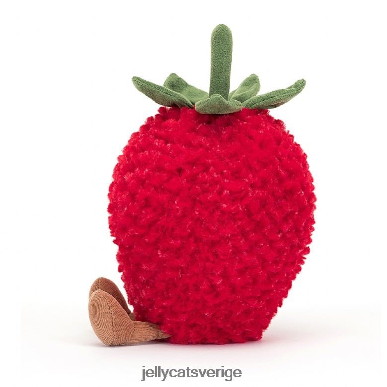 Jellycat leksak underhållande jordgubbsröd 4206LT44