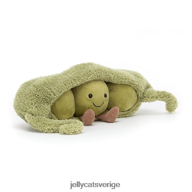 Jellycat leksak underhållande ärta i en balja grön 4206LT590