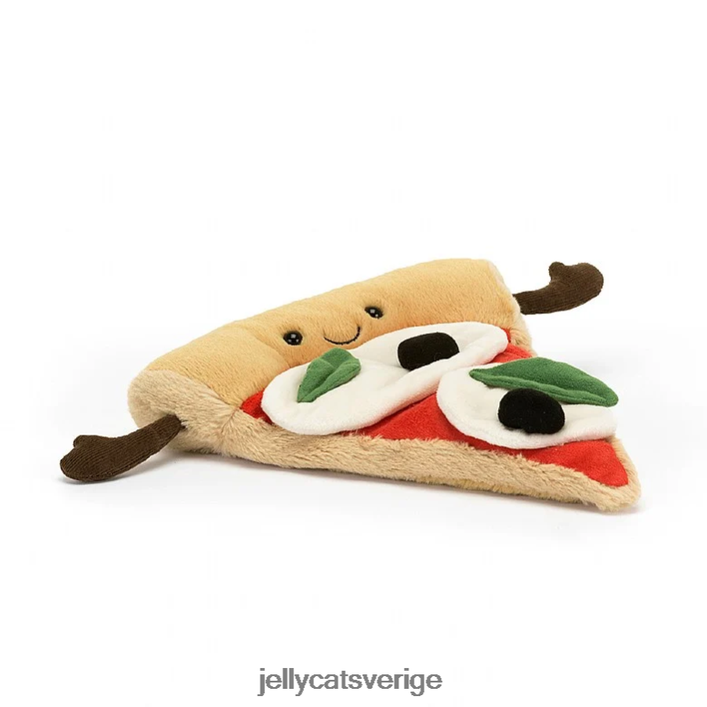 Jellycat leksak underhållande skiva pizza flerfärgad 4206LT198