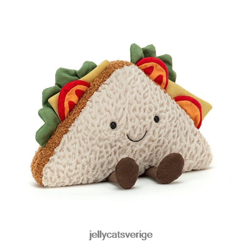 Jellycat leksak underhållande smörgås beige 4206LT164