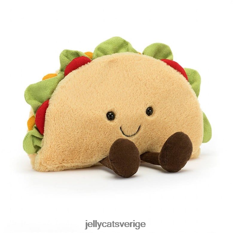 Jellycat leksak underhållande taco beige 4206LT57