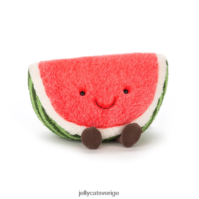 Jellycat leksak underhållande vattenmelon rosa 4206LT602