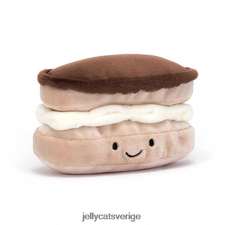 Jellycat leksak vackert konditori eclair brun 4206LT133