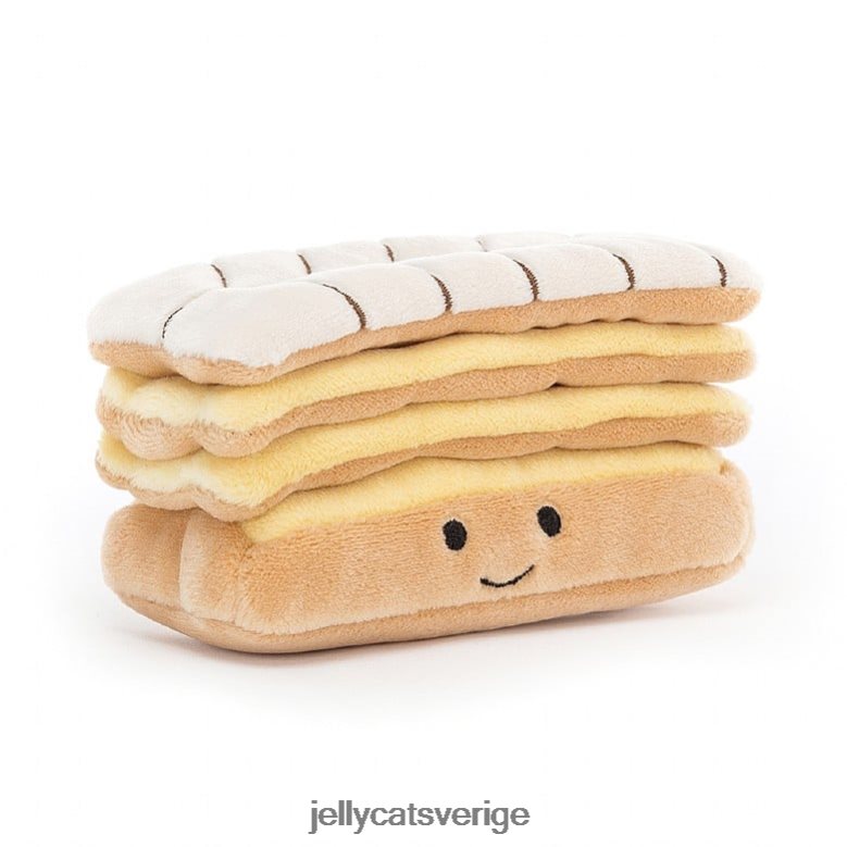 Jellycat leksak vackert konditori mille feuille flerfärgad 4206LT110