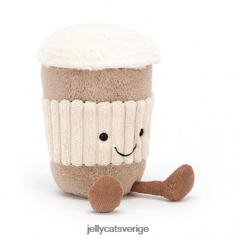 Jellycat leksak underhållande coffee-to-go beige 4206LT675