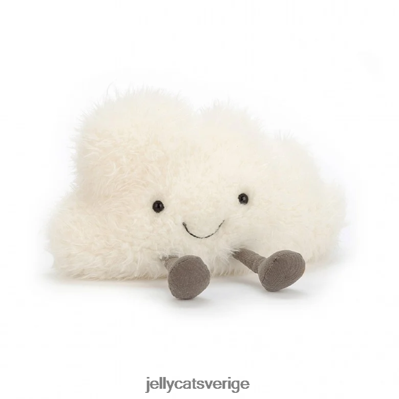 Jellycat leksak underhållande molnvit 4206LT206