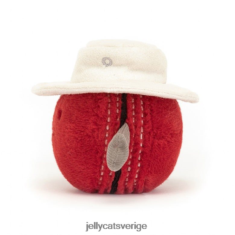 Jellycat leksak underhållande sport cricket boll röd 4206LT80