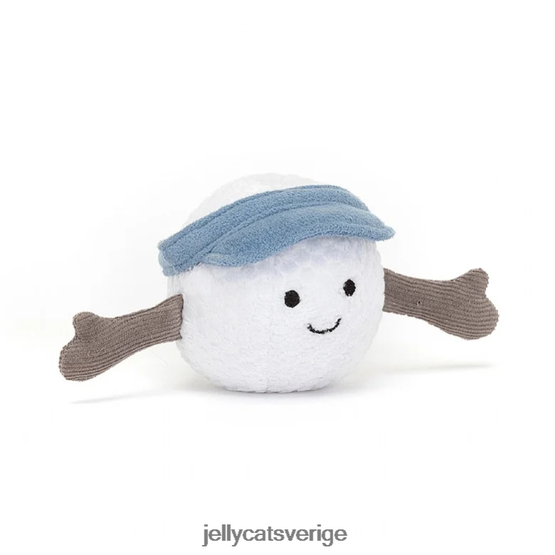Jellycat leksak underhållande sport golfboll kräm 4206LT47