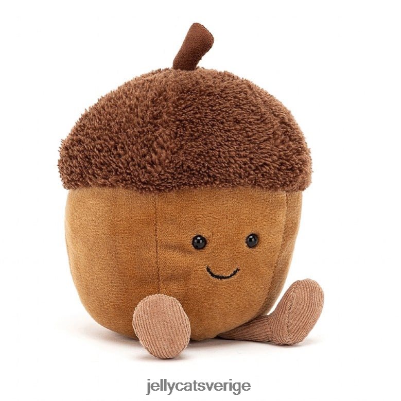 Jellycat leksak underhållande ekollon brun 4206LT575