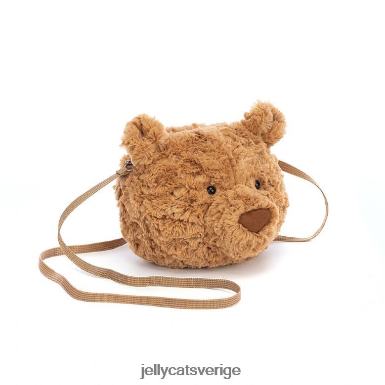 Jellycat väska bartholomew bear bag brun 4206LT670
