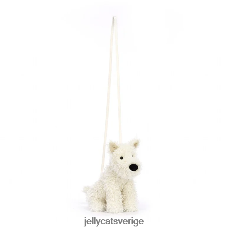 Jellycat väska munro scottie dog bag cream 4206LT679