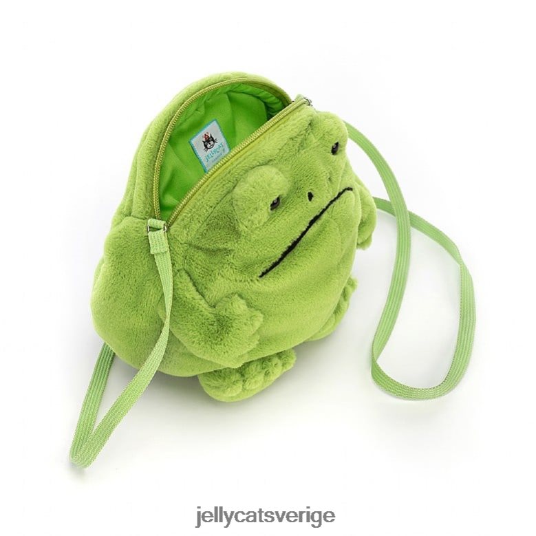 Jellycat väska ricky rain frog bag grön 4206LT118