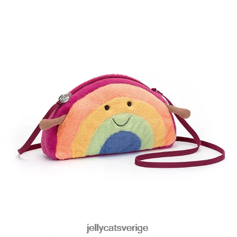 Jellycat väska rolig regnbågsväska i flera färger 4206LT190