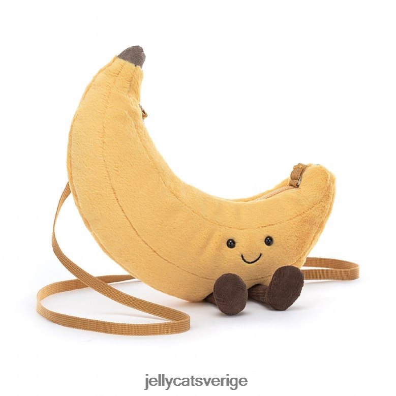Jellycat väska underhållande bananpåse gul 4206LT306