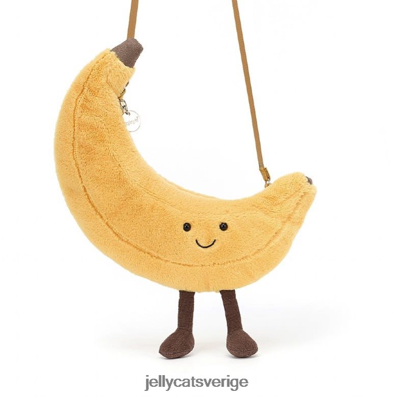 Jellycat väska underhållande bananpåse gul 4206LT306