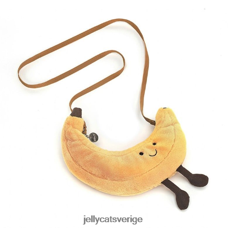 Jellycat väska underhållande bananpåse gul 4206LT306