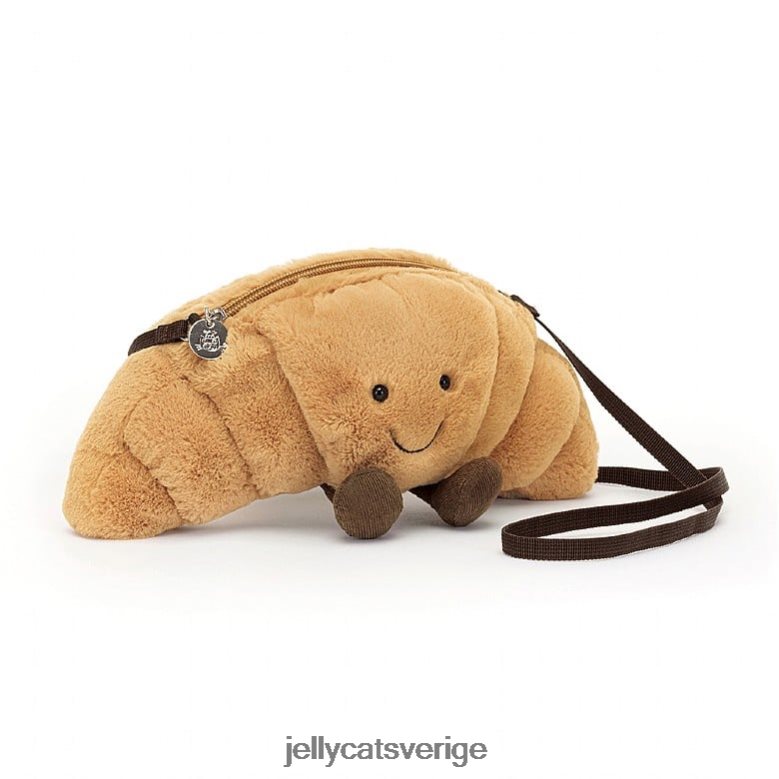 Jellycat väska underhållande croissantväska beige 4206LT65
