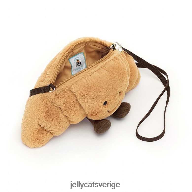 Jellycat väska underhållande croissantväska beige 4206LT65