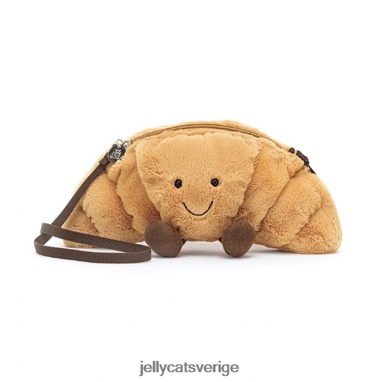 Jellycat väska underhållande croissantväska beige 4206LT65