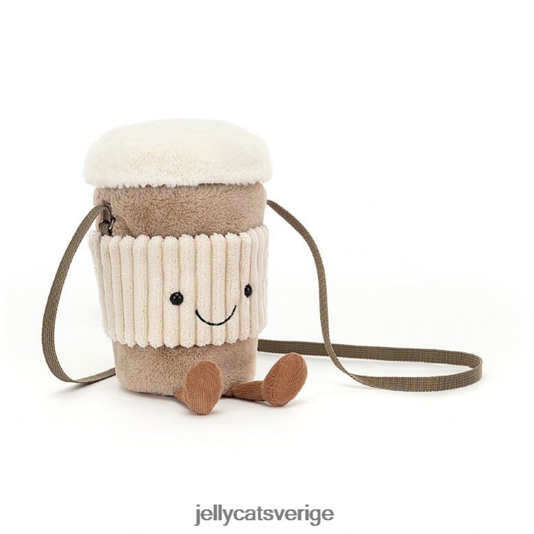 Jellycat väska underhållande kaffe-to-go-väska beige 4206LT31