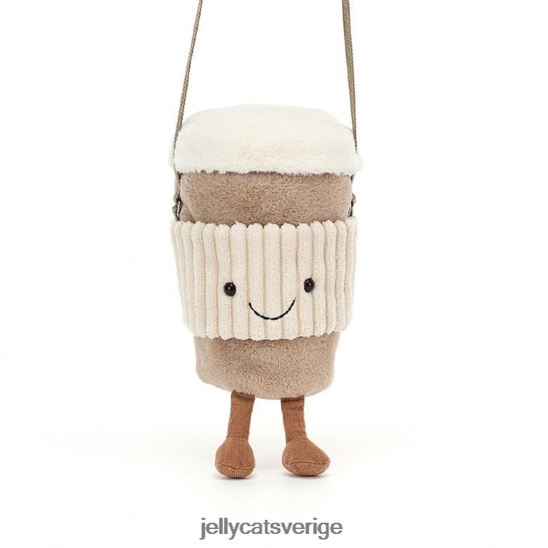 Jellycat väska underhållande kaffe-to-go-väska beige 4206LT31