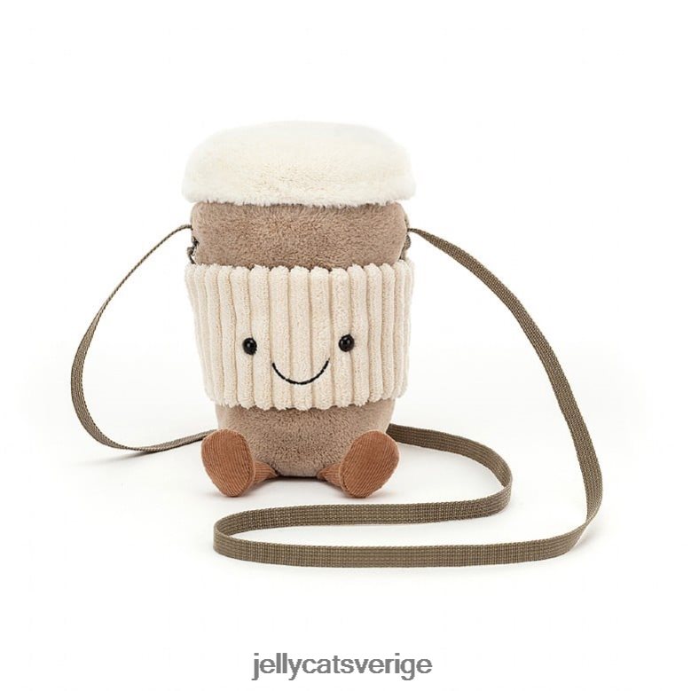 Jellycat väska underhållande kaffe-to-go-väska beige 4206LT31