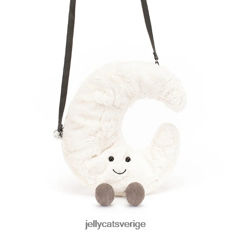 Jellycat väska underhållande moon bag cream 4206LT376
