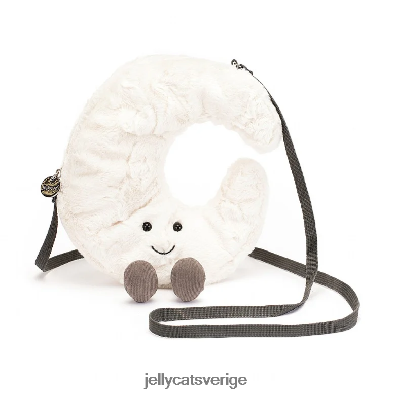 Jellycat väska underhållande moon bag cream 4206LT376