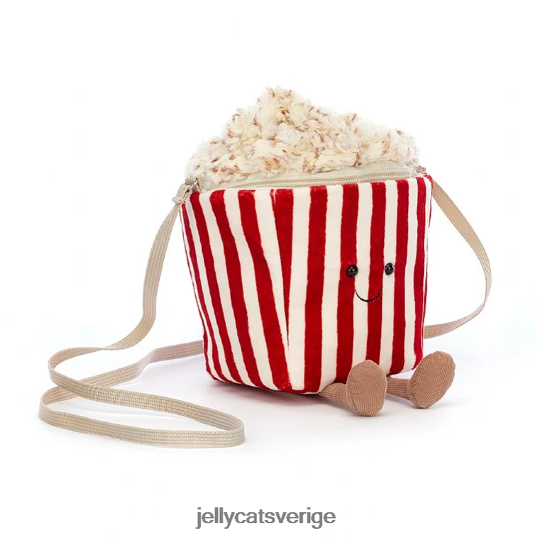 Jellycat väska underhållande popcornväska flerfärgad 4206LT128
