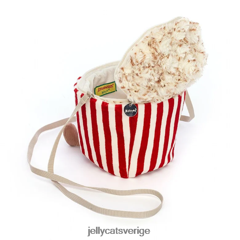 Jellycat väska underhållande popcornväska flerfärgad 4206LT128