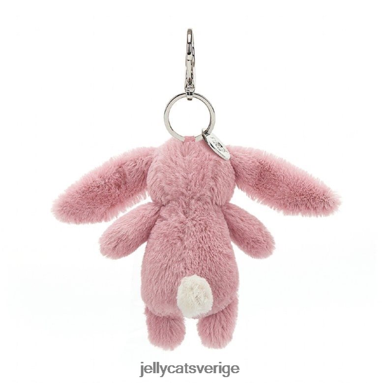 Jellycat tillbehör blyg kanin tulpan väska charm rosa 4206LT577