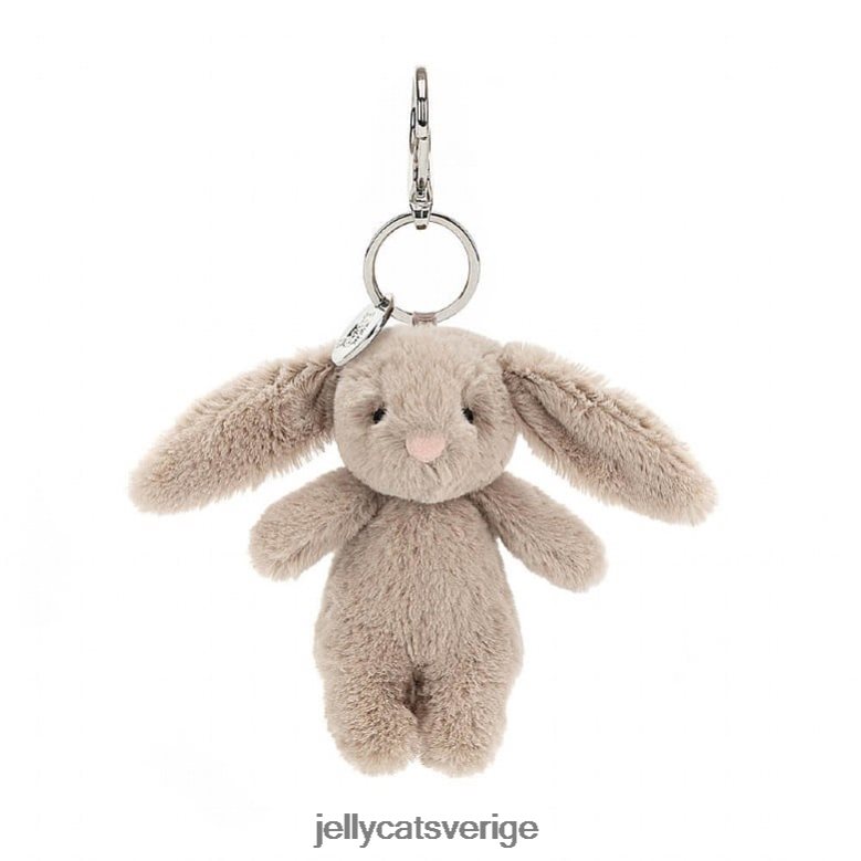 Jellycat tillbehör blyg kaninväska charm beige 4206LT525
