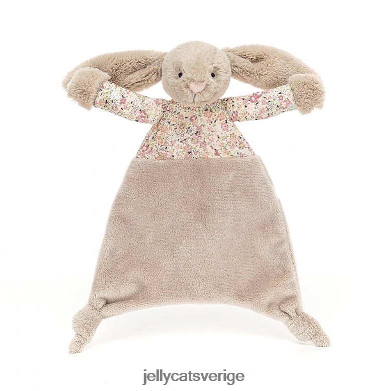 Jellycat leksak blossom bea kanin täcke beige 4206LT325