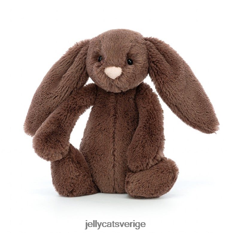 Jellycat leksak blyg fudge bunny choklad 4206LT455