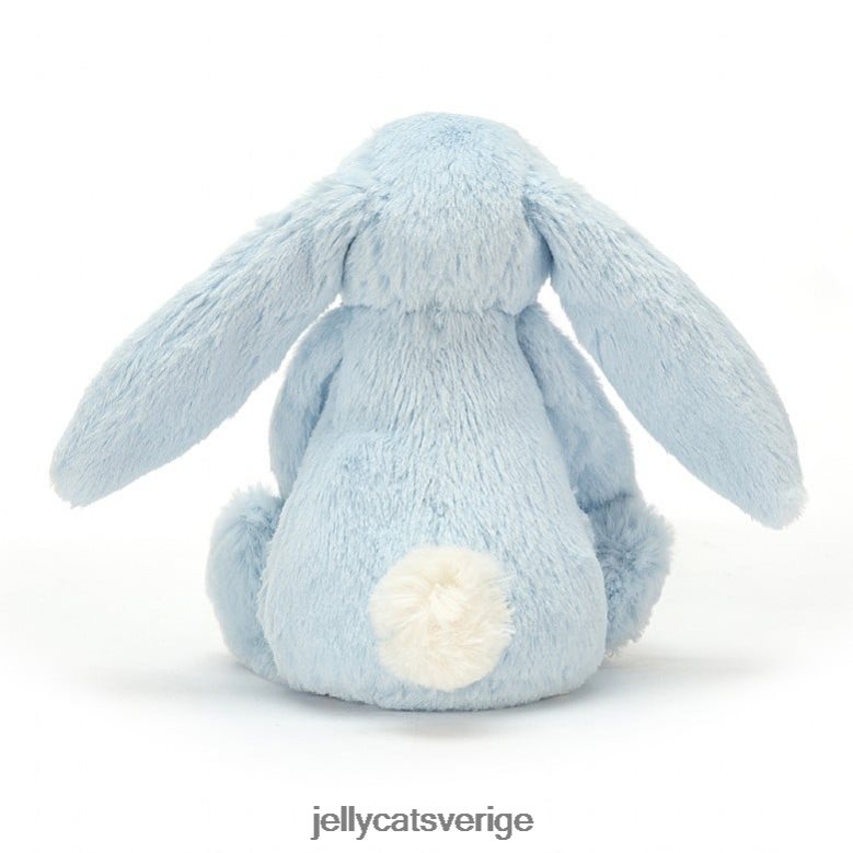 Jellycat leksak blyg kanin skallra blå 4206LT744