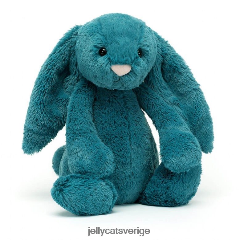 Jellycat leksak blyg mineralblå kanin kolboltblå 4206LT335