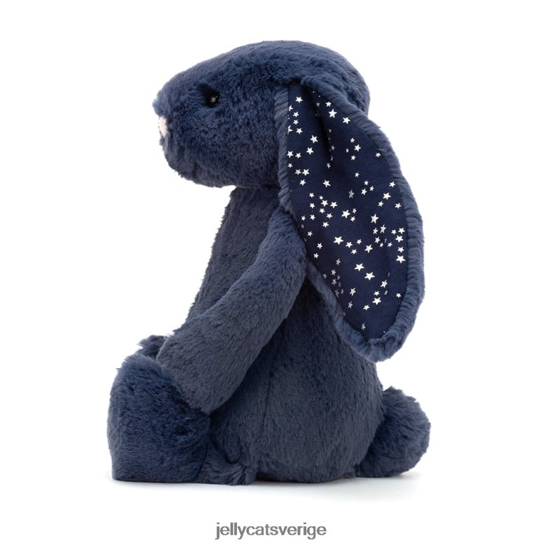Jellycat leksak blyg stardust bunny marinblå 4206LT555