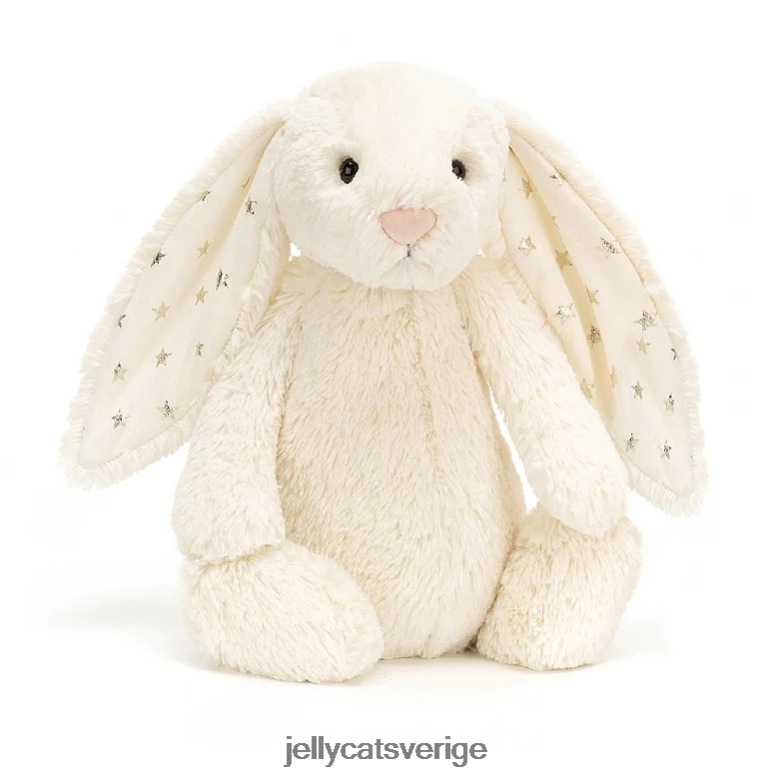 Jellycat leksak blyg twinkle bunny cream 4206LT208