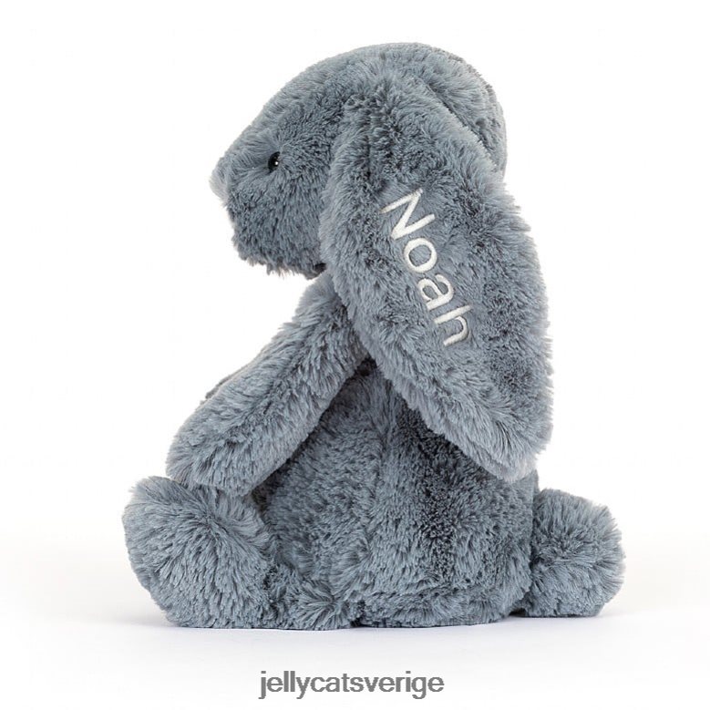 Jellycat leksak personlig bashful dusky bunny mellanblå 4206LT91