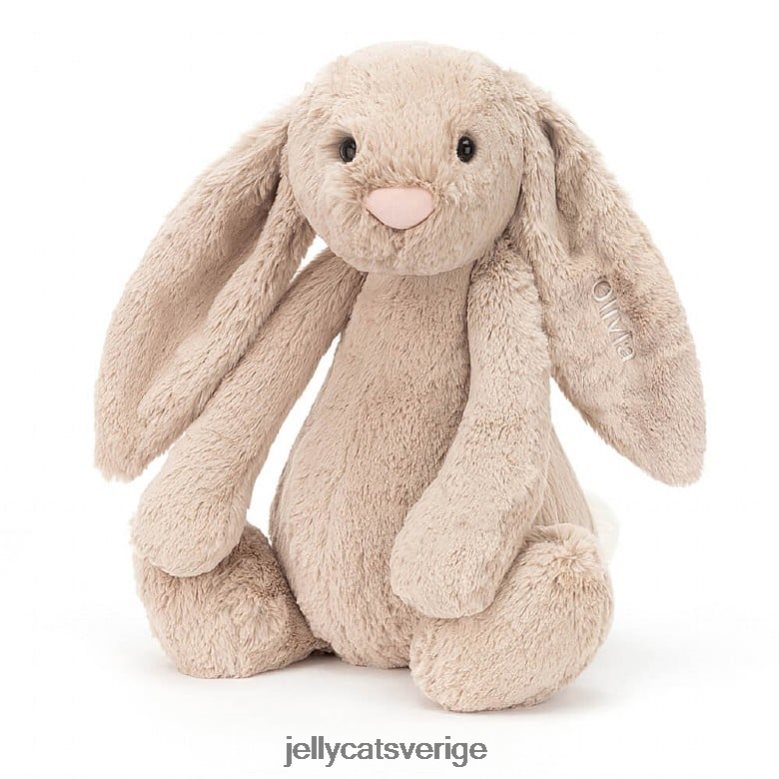 Jellycat leksak personlig bashful kanin enorm beige 4206LT435