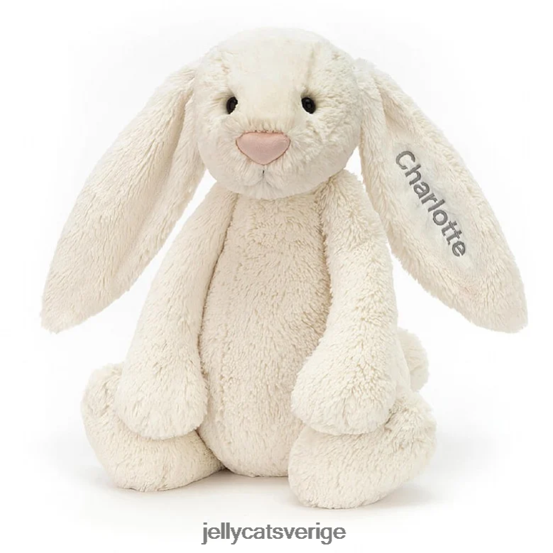 Jellycat leksak personlig bashful kanin enorm kräm 4206LT454