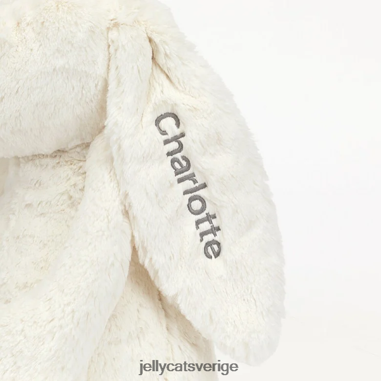 Jellycat leksak personlig bashful kanin enorm kräm 4206LT454