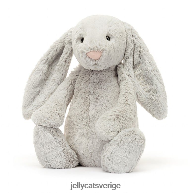 Jellycat leksak personlig bashful kanin enorm silver 4206LT450