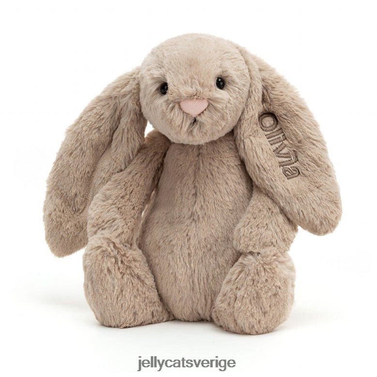 Jellycat leksak personlig bashful kanin medium beige 4206LT69