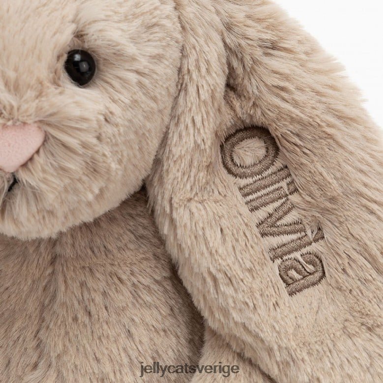 Jellycat leksak personlig bashful kanin medium beige 4206LT69