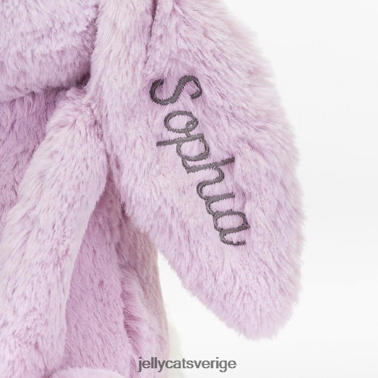 Jellycat leksak personlig bashful kanin medium lila 4206LT92