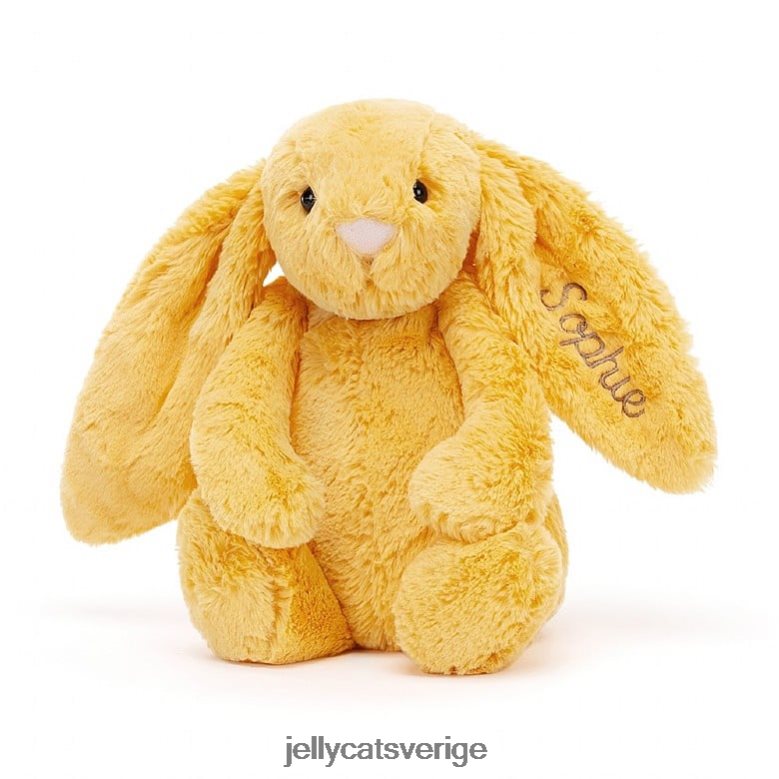 Jellycat leksak personlig bashful kanin medium solsken 4206LT314