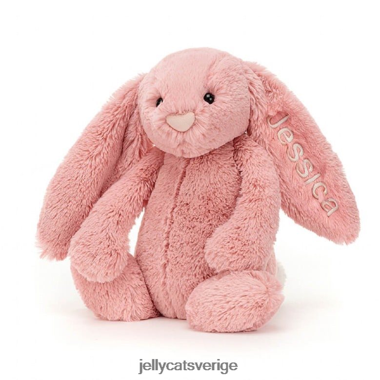 Jellycat leksak personlig bashful kronblad kanin medium sorbet rosa 4206LT130