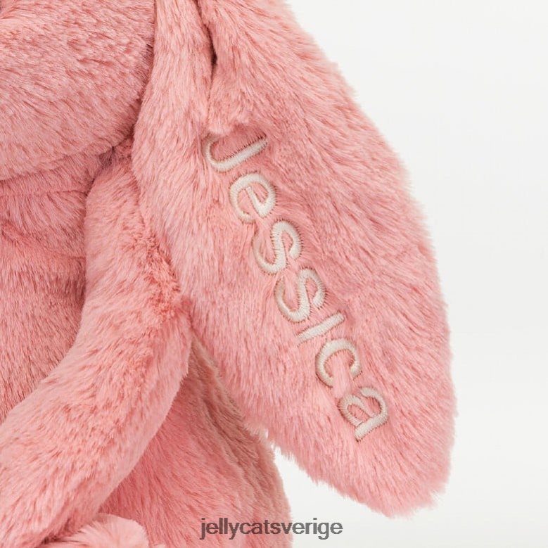 Jellycat leksak personlig bashful kronblad kanin medium sorbet rosa 4206LT130