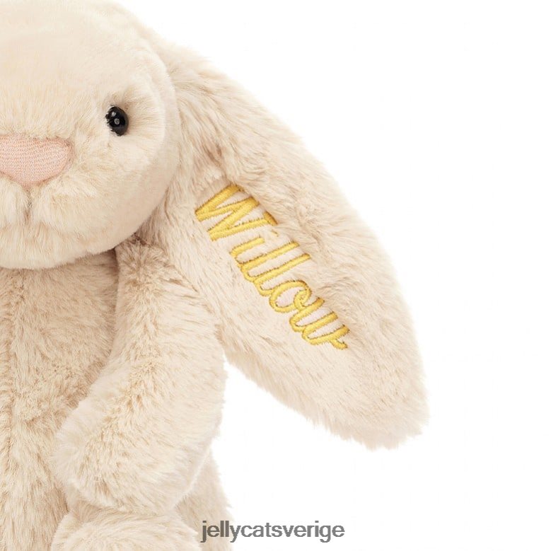 Jellycat leksak personlig bashful lyx bunny willow medium beige 4206LT237